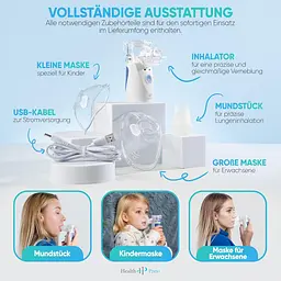 Портативний дорожній інгалятор для дорослих і дітей Health Press Inhaler - мініатюра 7