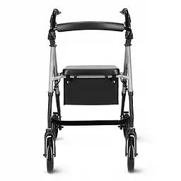 Роллер для ходьби 4FIZJO складний, зі сумкою Black/Silver (P-5905973406918) - мініатюра 7