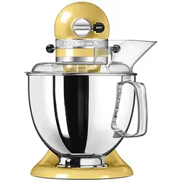 Планетарний міксер KitchenAid Artisan 4.8 л величний жовтий (5KSM175PSEMY) - мініатюра 2