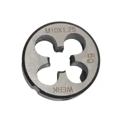 Плашка Werk M10x1.25,30x11мм, 1шт. (122721) - мініатюра 2