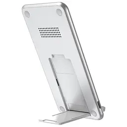Бездротовий зарядний пристрій Baseus Three-coil Desktop Holder WXHSD-B02 White - мініатюра 3