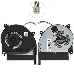 Вентилятор для ноутбука ASUS ROG Strix SCAR II (GL704GM GL704GW) CPU 12V