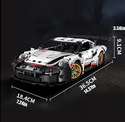 Конструктор Технік Суперкар Technic, 1339 деталей — Колекційна модель спортивного автомобіля - мініатюра 2