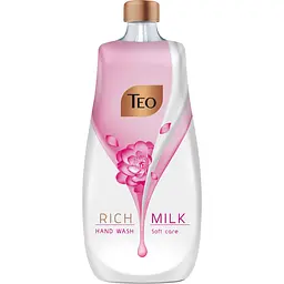 Мило рідке без дозатора Teo Rich Milk Soft Care 800 мл (58242)