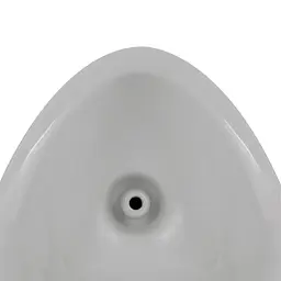 Пісуар підвісний Qtap Crow з краном-дозатором 390x330x660 White QT0588112HW, Білий - мініатюра 6