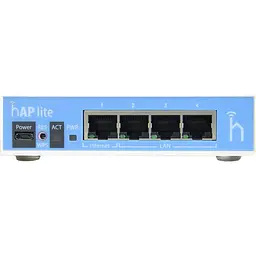 Бездротовий маршрутизатор (роутер) Mikrotik hAP lite classic (RB941-2nD) - мініатюра 4