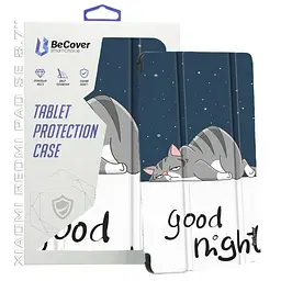 Чохол-книжка BeCover Smart Case для Xiaomi Redmi Pad SE 8.7" Good Night (711912) - мініатюра 5