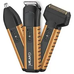 Электробритва триммер Gemei GM-789 3в1 для бороды сетчатая аккумуляторная