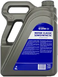 Моторна олива Lotos Oil Motor Classic Semisyntetic SG/CE 10W-40 5 л - мініатюра 2