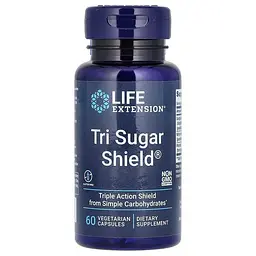 Амінокислота Tri Sugar Shield, 60 вегакапсул Life Extension vit0003857
