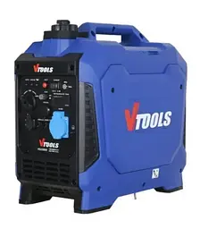 Інверторний генератор VTOOLS VG2350iS (1,8 - 2,0 кВт)  з дисплеєм - мініатюра 2