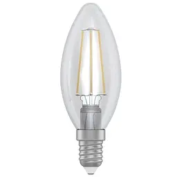 Лампа світлодіодна свічка ретро Electrum Filament 4W E14 4000K (A-LC-1367) - мініатюра 2