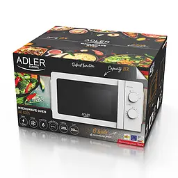 Мікрохвильова піч Adler AD 6205 - мініатюра 10