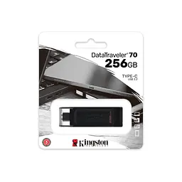 USB флеш накопичувач Kingston 256GB DataTraveller 70 USB 3.2 / Type-C (DT70/256GB) - мініатюра 8