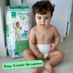 Підгузки Offspring Трусики Fun Figures розмір L 9-14 кг 36 шт (DP-OI-FAP-L36P-FFG) - мініатюра 5