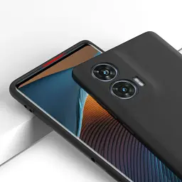 Силіконовий чохол BeCover для Motorola Edge 50 Fusion Black (712742) - мініатюра 2