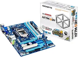 Материнська плата Gigabyte GA-H77M-D3H LGA 1155 (GA-H77M-D3H) Б/В