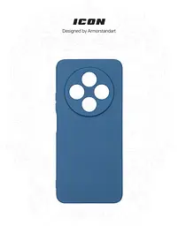 Чехол ArmorStandart ICON для Xiaomi Poco M7 5G Camera cover Dark Blue (ARM85316) - мініатюра 3
