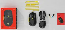 Мишка Modecom Jager Volcano, ігрова, 12400dpi., 7кн., RGB, Hot-Swap, custom., чорна - мініатюра 9