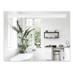 Дзеркало Mixxus Strong MR05-100x60 (годинник, LED-підсвічування, антизапотівання) MI6009