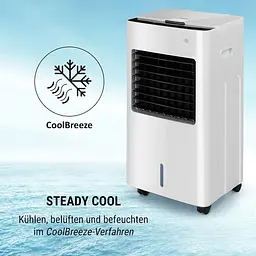 Охолодувач-вентилятор oneConcept Freeze Me 3 в 1 400 м³/год (10033432) - мініатюра 6