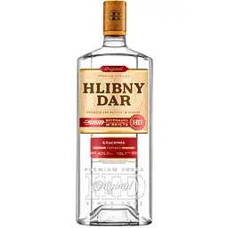 Уцінка. Горілка Хлібний Дар Класична, 40%, 1 л (337180) - мініатюра 1