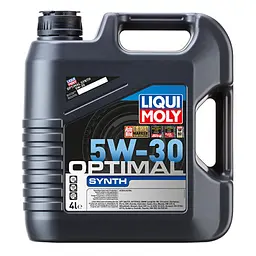 Моторне масло Liqui Moly Optimal Synth 5W-30 4 л (39001)