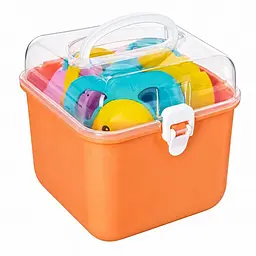 Набір дитячих брязкалець "Baby rattle" Bambi 3172(Orange) у наборі 5 штук