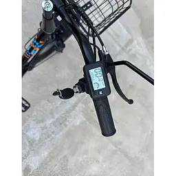 Електровелосипед Green Giant U18" 600W 60V 26Ah + вантажний посилений багажник чорний - мініатюра 7