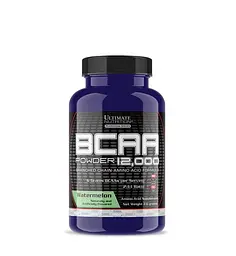 Амінокислота BCAA Ultimate Nutrition BCAA 12 000 Powder, 7.6 грам - Кавун