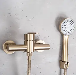 Змішувач для душу Rea Ontario brushed gold REA-B5501 - мініатюра 5