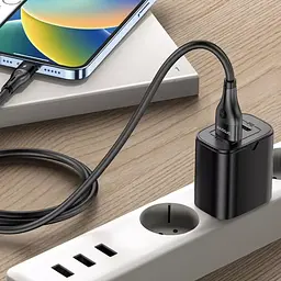 Кабель Proove Soft Silicone USB-A to Lightning 1m Black (CCSO20001101) [133328] - мініатюра 6