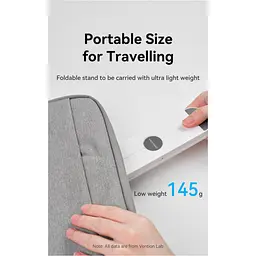 Підставка до ноутбука VENTION Laptop X-type Stand White ABS 83-170мм (KDNW0) - мініатюра 9