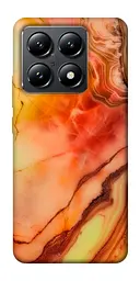 Чохол Demsky Червоний корал мармур для Xiaomi 14T