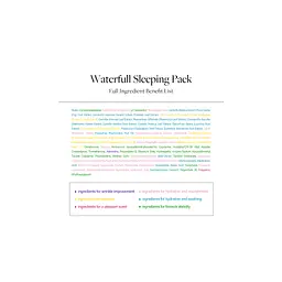 Маска для обличчя D'Alba Waterfull Vegan Sleeping Pack 2 х 4 мл (8809676153575) - мініатюра 6