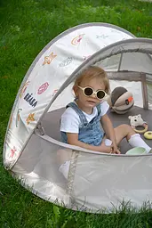 Намет ігровий Beaba Breezynest Anti UV 100х 60 см пісочний - мініатюра 7