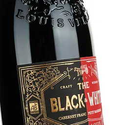 Вино Mas de Louis Black And White Cabernet Petit Manseng Bio 2019 червоне сухе 0.75 л - мініатюра 3