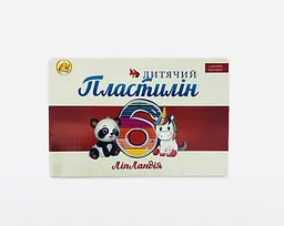 Пластилін "Тетрада" Ліпландія/Пластіленд 6 кольор. 110гр №461374/461341(21)