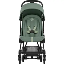 Прогулянкова коляска Cybex Coya Matt Black Leaf Green (522004355) - мініатюра 2