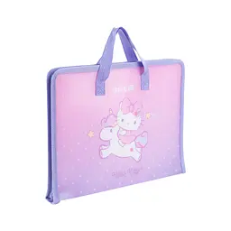 Папка - портфель Kite на блискавці A4 Hello Kitty, 1 відділення (HK25-202-1)