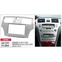 Перехідна рамка Lexus ES Carav 11-264 - мініатюра 4