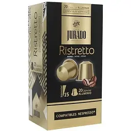 Кава в капсулах Jurado Nespresso №15 Ristretto, 20 шт