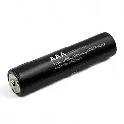 Акумулятор AAA Soshine Li-ion R03 400mAh 10440 USB 1.5V (Чорний) - мініатюра 3