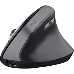 Мишка Trust Bayo 2 Ergonomic Wireless/USB-A Black (25145) - мініатюра 2