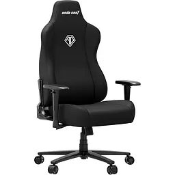 Крісло ігрове Anda Seat Novis Size XL Black Fabric (AD23-XL-01-B-F) - мініатюра 2