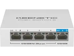 Комутатор Keenetic PoE+Switch5 некерований (KN-4610)