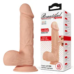 Фалоімітатор - Beautiful Encounter Bahamut Dildo Flesh - мініатюра 1