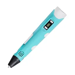 Ручка для малювання 3D USB, блакитна - мініатюра 3