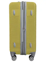 Валіза середня Carbon 0508 ABS-пластик M Оливкова - мініатюра 5