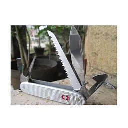 Ніж Victorinox Farmer 93мм,9функ,ріфл.срібл - мініатюра 5